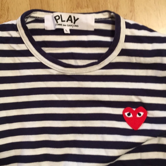 Comme des Gracons PLAY long sleeve T-shirt - Picture 3 of 3